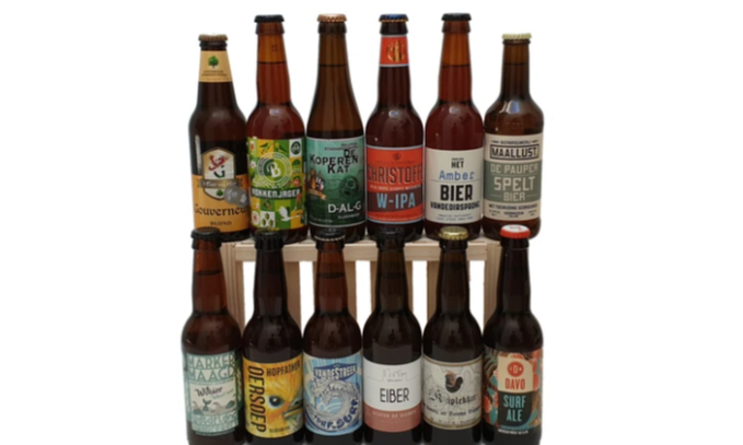 Bierpakket met 12 streekbieren